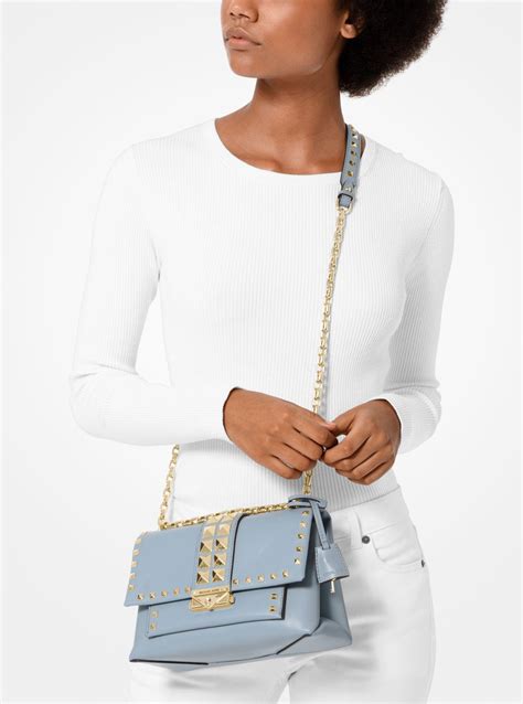 michael kors cece blue|Michael Kors shoulder bag.